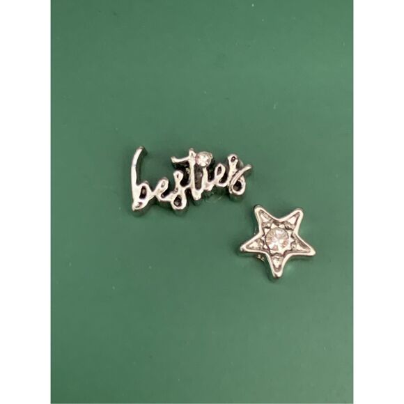 Origami Owl Charms STAR Bestie and 3 Little Monkeys #keepsake #floating locket - Picture 4 of 5